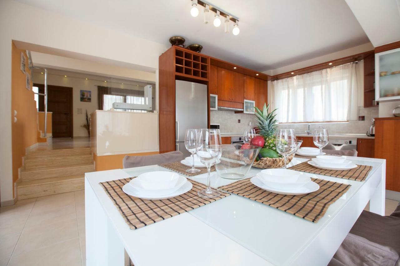 Sunny Rhodes Villa Коскіну Екстер'єр фото