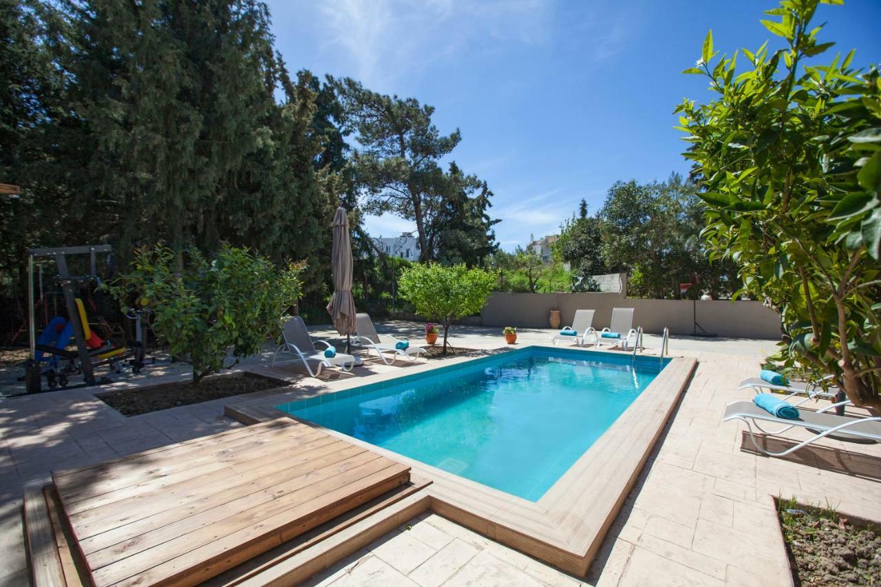 Sunny Rhodes Villa Коскіну Екстер'єр фото