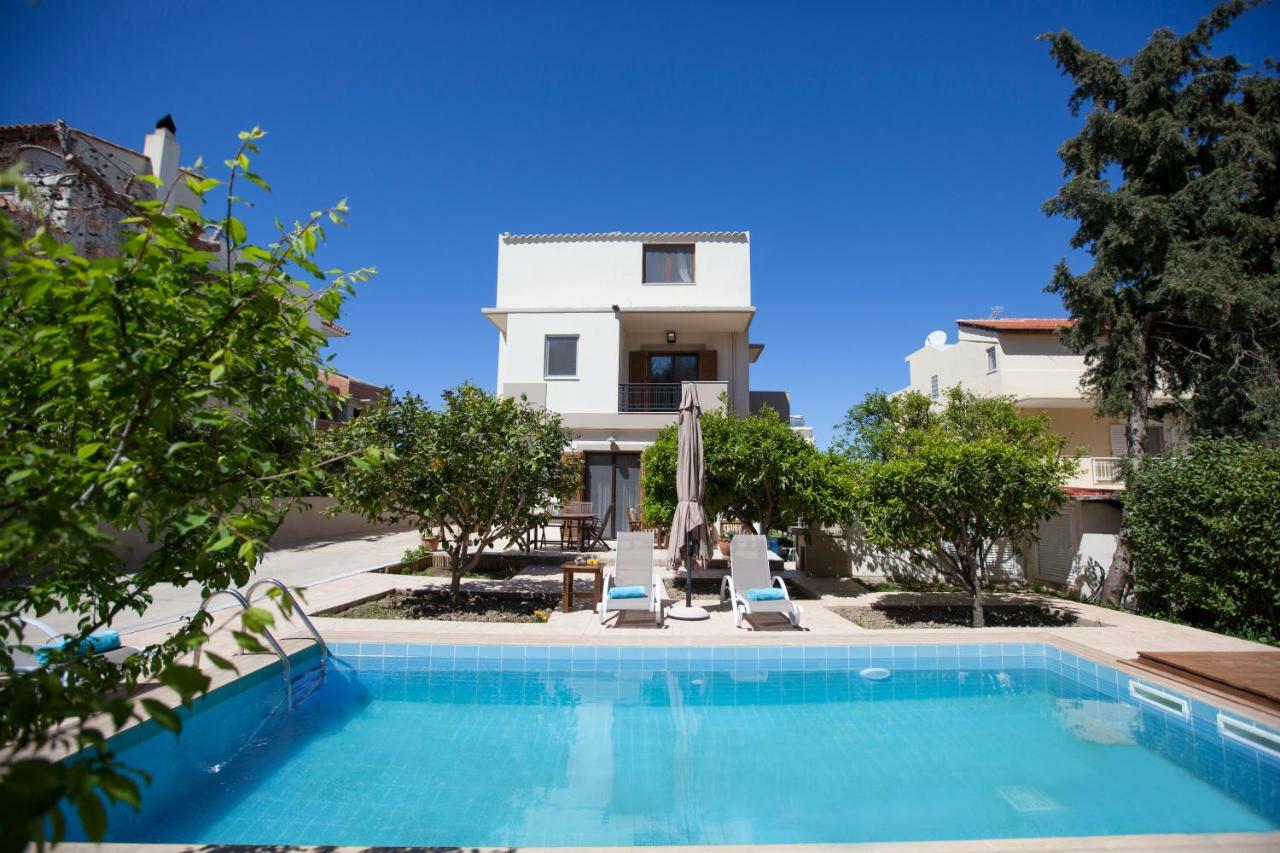 Sunny Rhodes Villa Коскіну Екстер'єр фото