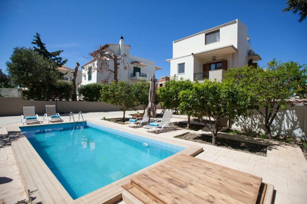 Sunny Rhodes Villa Коскіну Екстер'єр фото