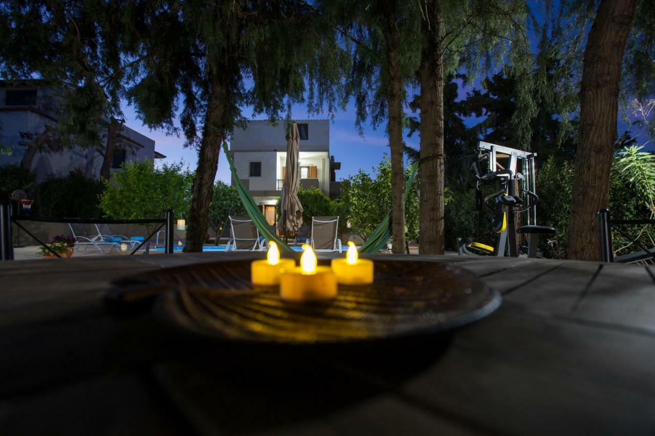 Sunny Rhodes Villa Коскіну Екстер'єр фото