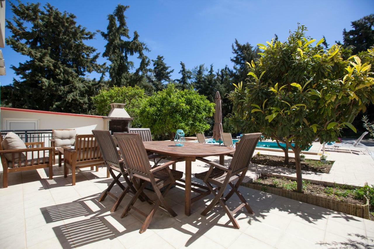 Sunny Rhodes Villa Коскіну Екстер'єр фото