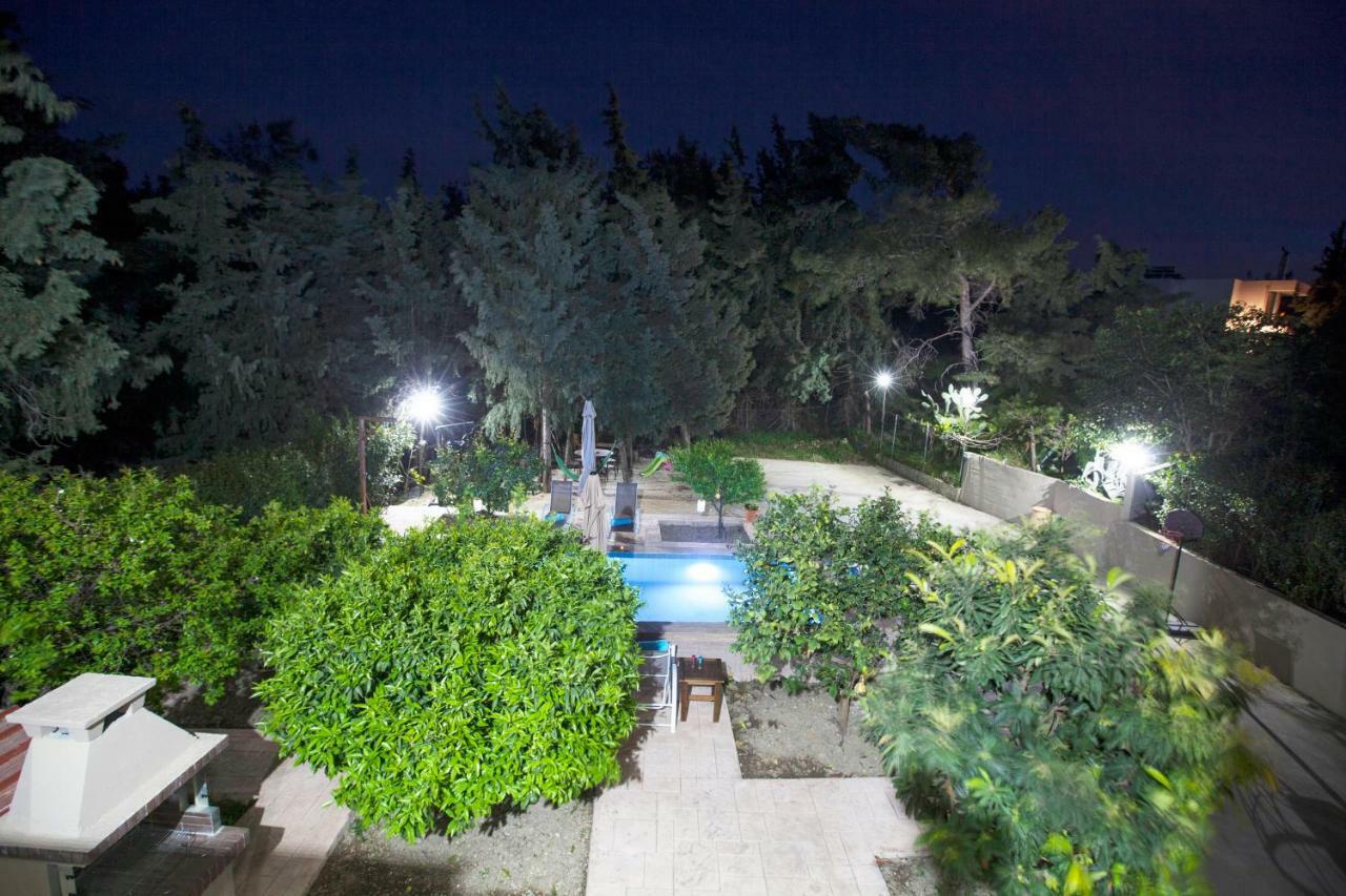 Sunny Rhodes Villa Коскіну Екстер'єр фото
