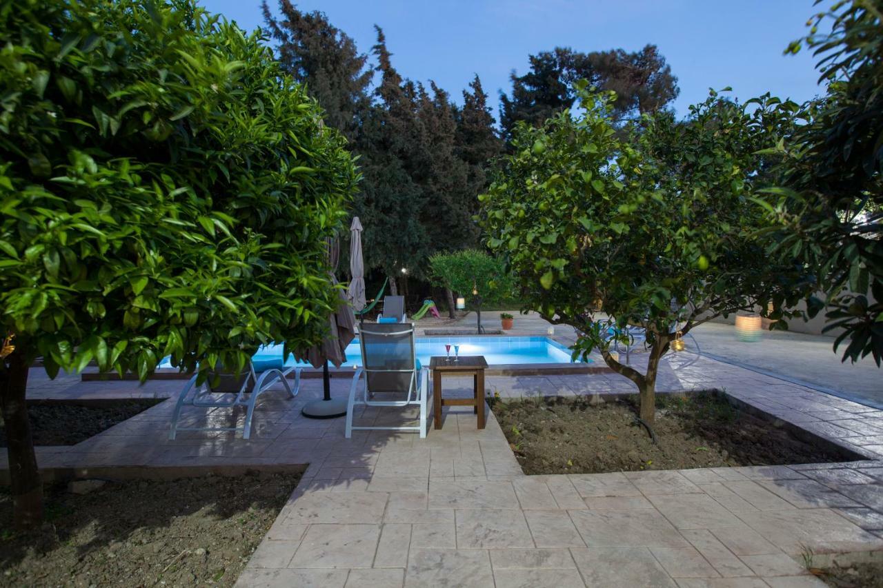Sunny Rhodes Villa Коскіну Екстер'єр фото